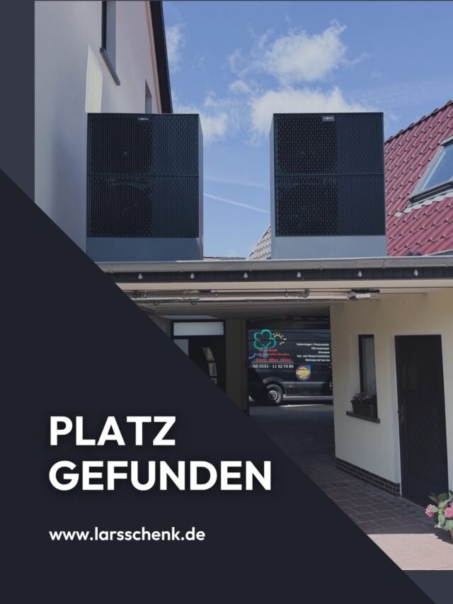 Kein Platz? Kein Problem!Wärmepumpen müssen nicht immer klassisch neben dem Gebäude stehen. Wenn dort der Platz fehlt, suchen wir nach einer Lösung, die technisch funktioniert und die vorhandene Fläche clever nutzt.Bei diesem Projekt haben zwei Wärmepumpen ihren Platz auf der Überdachung zwischen den Gebäuden gefunden.
Manchmal lohnt es sich eben, nicht nur nach vorne, sondern auch nach oben zu schauen.📞 0151 11527489
🌐 www.larsschenk.de#wärmepumpe #energieeffizienz #shk #eichsfeld